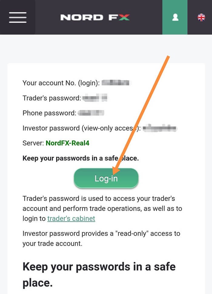 Fig. 4 - Login and Password_ID